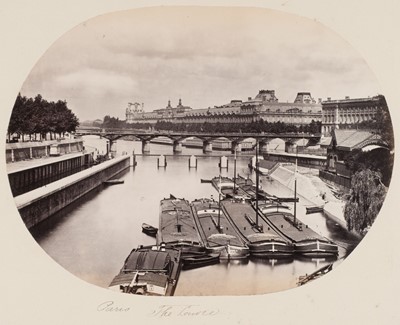 Lot 16 - France. Paris and the French Cathedrals [so titled on upper cover], c. 1870