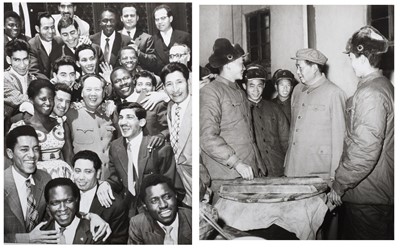 Lot 86 - Mao Zedong (1893-1976). A collection of 46 photographs of Mao Zedong, c. 1919-1972, printed 1976