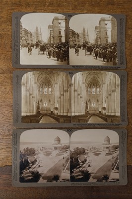 Lot 164 - Stereoviews. A collection of approximately 400 stereoviews, late 19th and early 20th century