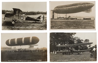 Lot 174 - Aviation Postcards. A group of 31 vintage postcards of aviation postcards, pre-1920