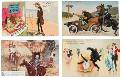 Lot 178 - Comic Postcards. A group of 111 vintage postcards of children, pre-1920