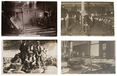 Lot 185 - Industry Postcards. A group of 47 vintage postcards of industry, pre-1920