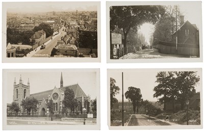 Lot 186 - London Postcards. A group of 61 vintage postcards of London, pre-1920