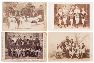 Lot 120 - Cabinet Cards. A group of approximately 300 cabinet cards, c. 1860s/1900s