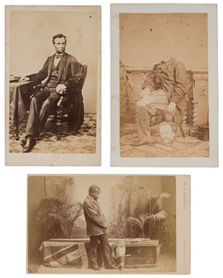 Lot 127 - Cartes de Visite. A group of approximately 150 cartes de visite, c. 1860s and later