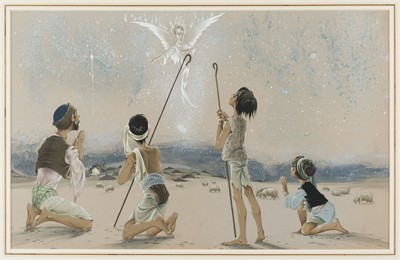 Lot 629 - Grahame-Johnstone (Anne, 1928-1998 & Janet 1928-1979). Three original illustrations, circa 1971