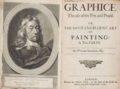 Lot 357 - Sanderson (William). Graphice· Or, The use of the pen and pensil, 1st edition, 1658