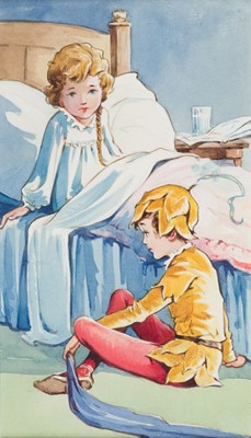 Lot 630 - Kennedy (Albert Ernest, 1883-1963). Peter Pan, circa 1944, watercolour
