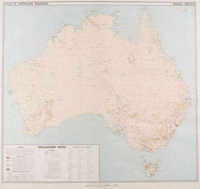 Lot 127 - Australia. Atlas of Australian Resources, 1952