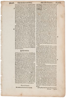 Lot 404 - Bible [English]. The Coverdale Bible 1535, facsimile edition, 1975