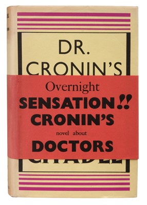 Lot 710 - Cronin (A. J.) The Citadel, 1st edition, 1937