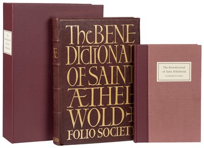 Lot 411 - Folio Society. The Benedictional of Saint Aethelwold, London: Folio Society, 2001