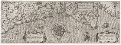 Lot 75 - Waghenaer (Lucas J.). Beschrijvinge vande Noortcosten van Engelant ende Scotlant..., circa 1602