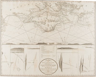 Lot 39 - Isle of Wight. Price (W.), A New Chart of the Isle of Wight..., 1800