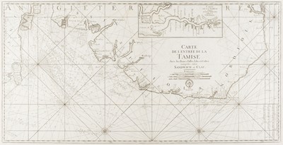 Lot 59 - Sea Charts. A collection of 12 charts, 18th & 19th century