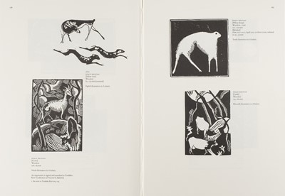Lot 692 - Wood Lea Press. Omega Cuts, Ravilious Engravings, John Nash, & Edward Wadsworth, 1998/2008/1987/2002