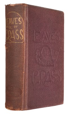 Lot 771 - Whitman (Walt). Leaves of Grass, Boston: Thayer & Eldridge, 1860-61, i.e. R. Worthington, c. 1879