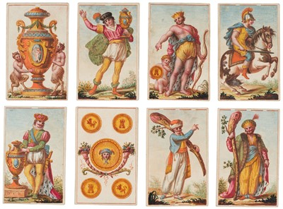 Lot 555 - Spanish playing cards. Four Empires deck, Madrid: Clemente Roxas, circa 1805