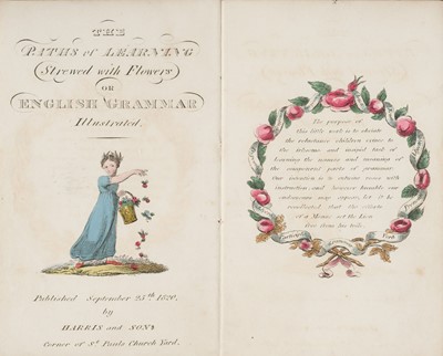 Lot 494 - Harris (and Son, publisher). The Paths of Learning Strewed with Flowers, 1st edition, 1820