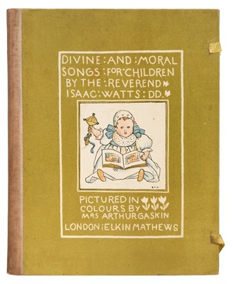 Lot 579 - Gaskin (Georgie, illustrator). Divine and Moral Songs for Children ..., 1896