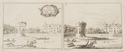 Lot 372 - Vivares (François). A stitched set of six engraved plates, 1744 and two others similar