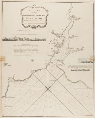 Lot 60 - Sea Charts. A collection of 24 charts and plans, 18th & 19th century