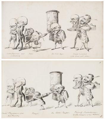 Lot 525 - Doyle, Richard. The Christening Procession of Prince Taffy, [2nd issue], 1849 + manuscript