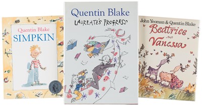 Lot 569 - Blake (Quentin). Laureate's Progress, signed, 2002 + 8 others (2 of which are also signed)