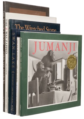 Lot 615 - Van Allsburg (Chris). Jumanji, Boston: Houghton Mifflin Company, signed, 1981 and 5 others signed