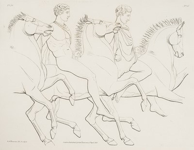 Lot 143 - Lawrence (Richard). Elgin Marbles from the Parthenon at Athens, 1st edition, 1818