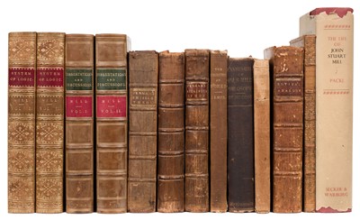Lot 273 - Mill (John Stuart). A System of Logic, 2 volumes, 4th edition, 1856 + other philosophy
