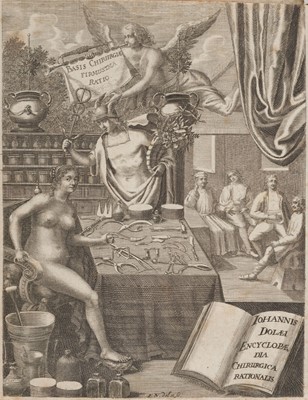 Lot 227 - Doläus (Johann). Encyclopaedia Chirurgica Rationalis, 1689