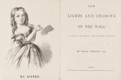 Lot 512 - Fireside (Frank, pseudonym). Lights and Shadows on the Wall, 1st and 2nd series, c. 1863