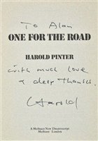 Lot 385 - Pinter, Harold, 1930-2008