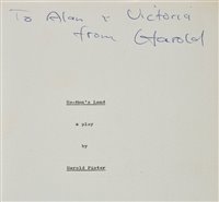 Lot 381 - Pinter, Harold, 1930-2008