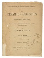 Lot 303 - Elgar, Edward, 1857-1934